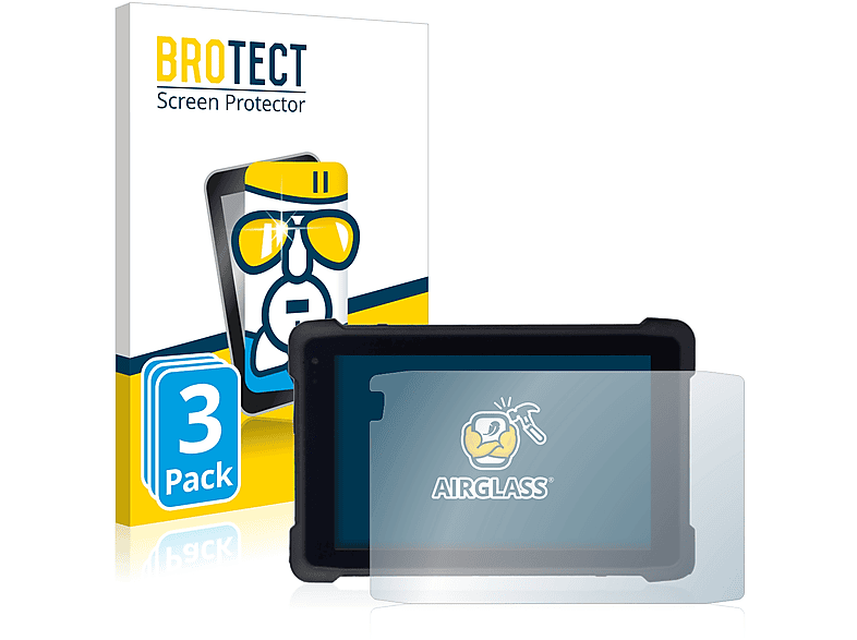 BROTECT 3x Airglass klare Schutzfolie(für BCX Elite Range LCW8) | Tabletschutzfolien