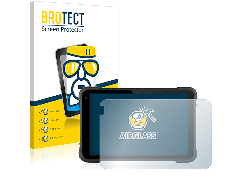 BROTECT Airglass klare Schutzfolie(für Range BCX HSA8) Elite