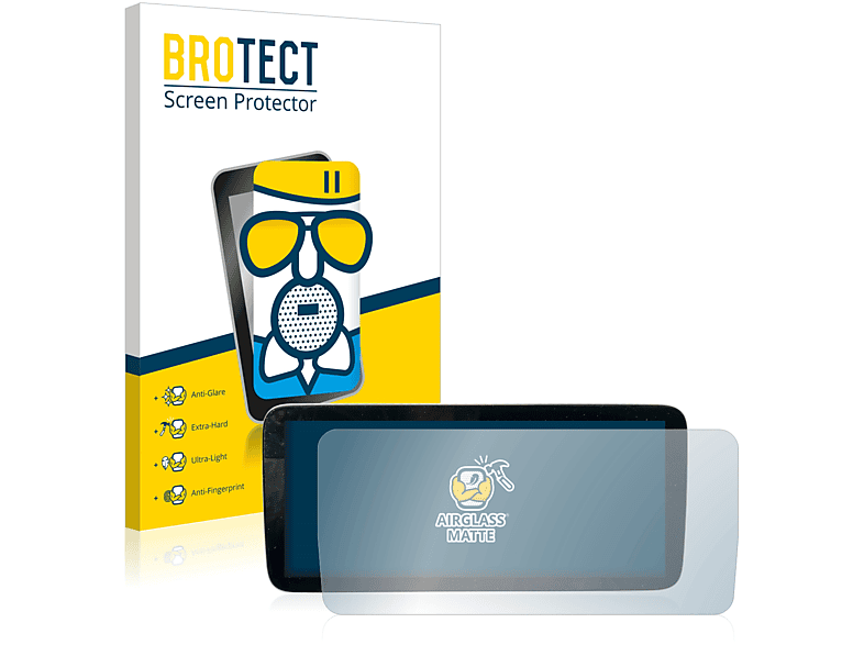 Brotect Pellicola Protettiva Opaca Antiriflesso Per Notebook 12,5 Pollici (277x156 Mm, 16:9) – 2 Pezzi, Anti-impronta, Made In Germany