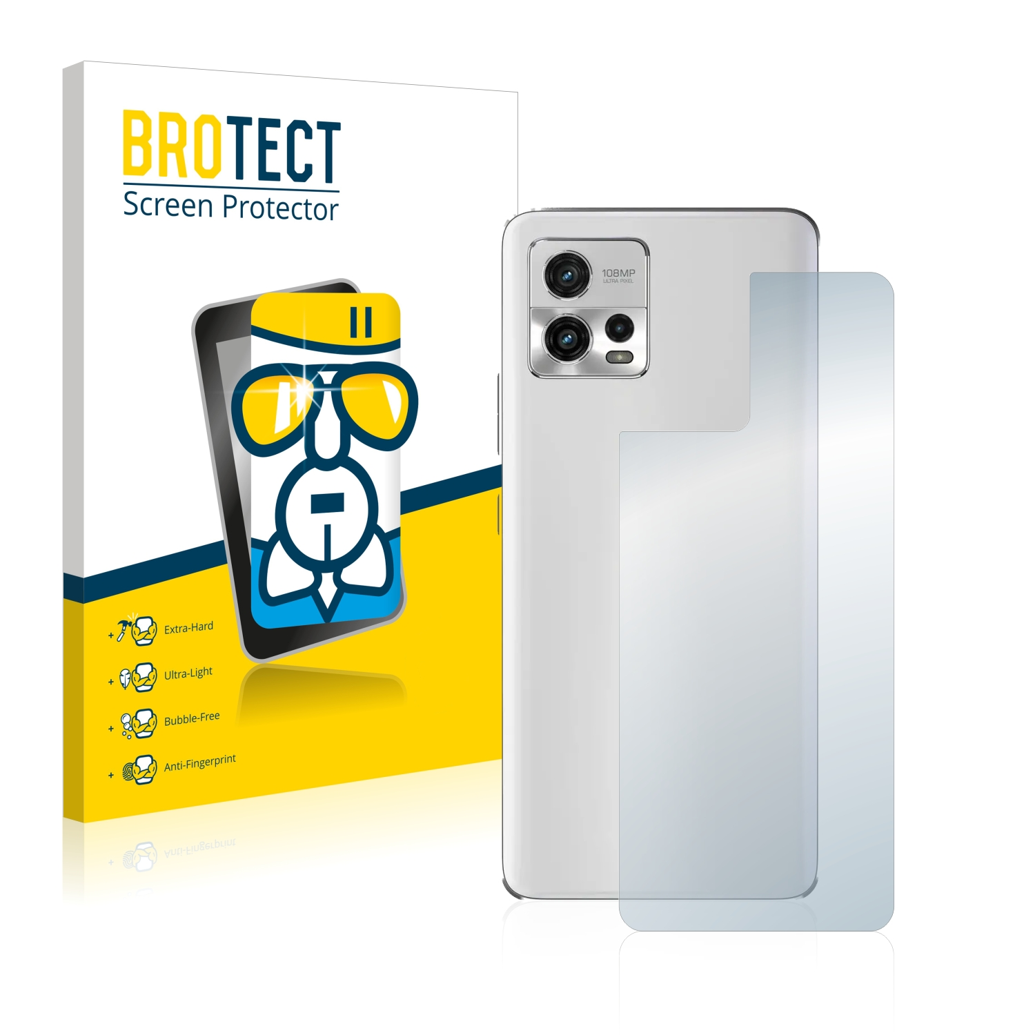 BROTECT Airglass klare Schutzfolie(für Motorola G72) Moto