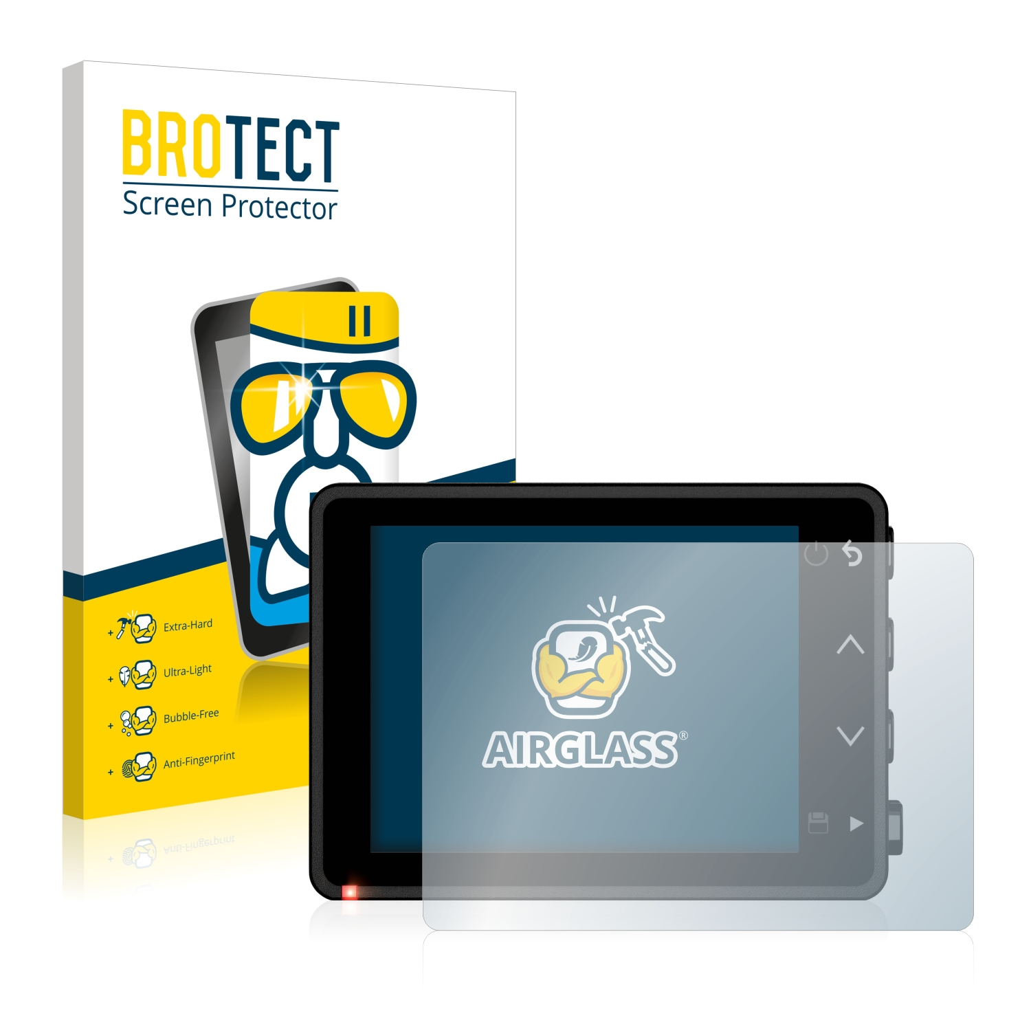 BROTECT Airglass klare Schutzfolie(für Garmin Dash Cam 57)