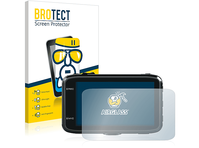BROTECT Airglass klare Schutzfolie(für Kenwood DRV-830)