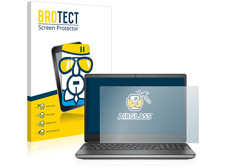BROTECT Airglass klare Schutzfolie(für Dell Precision 7750)