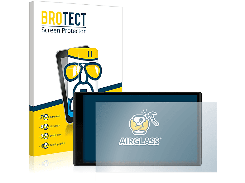 BROTECT Airglass klare Schutzfolie(für Garmin DriveSmart 61 LMT-D)