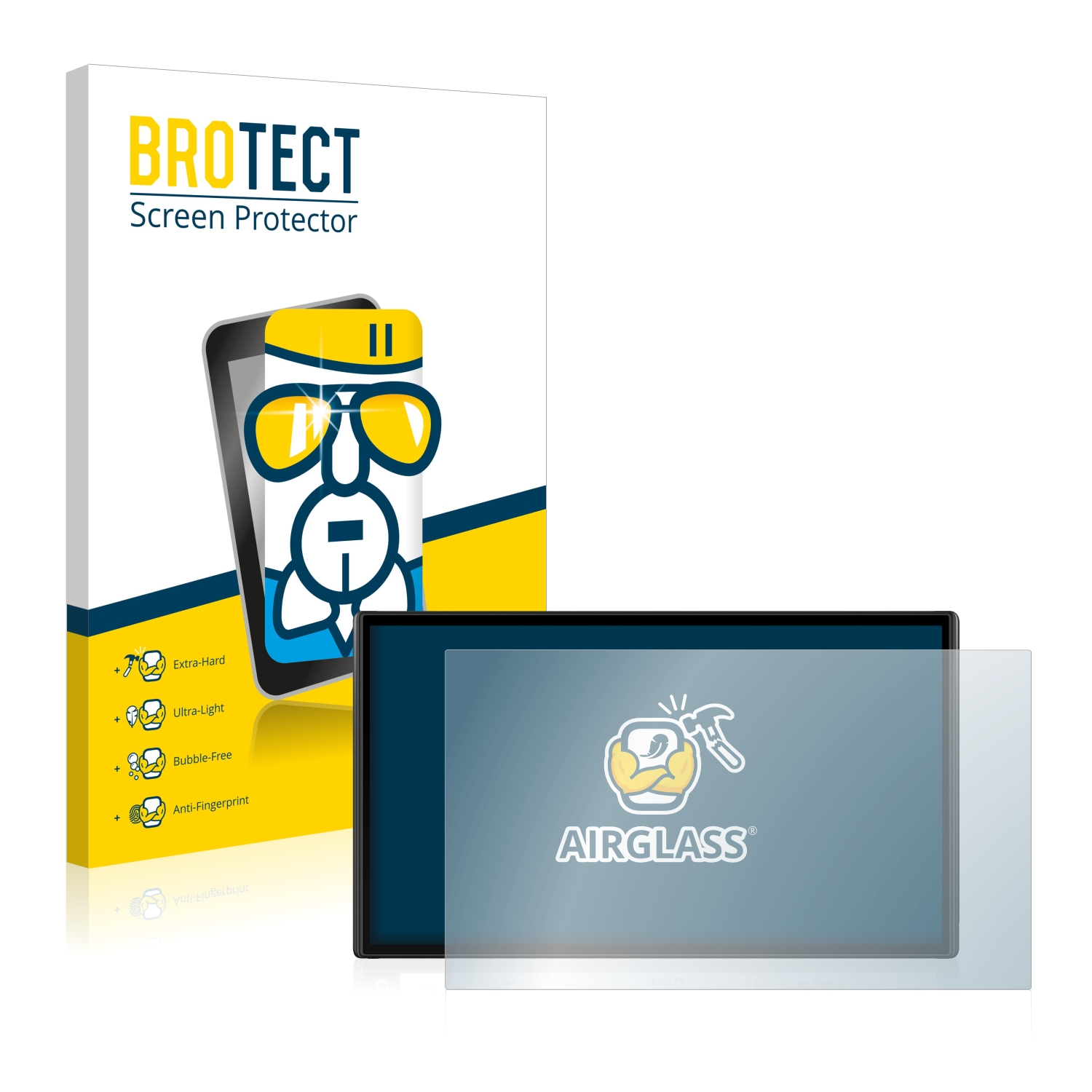 BROTECT klare Schutzfolie(für LMT-S) DriveSmart 61 Garmin Airglass