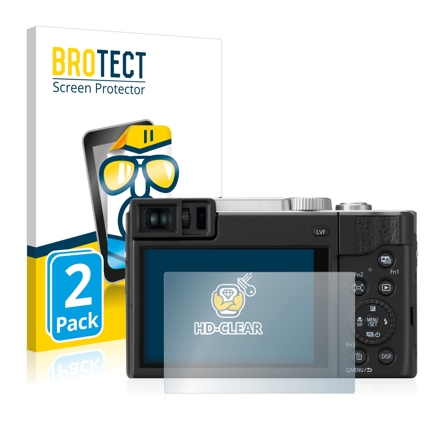 Schutzfolie(für klare Panasonic BROTECT 2x DC-TZ95) Lumix