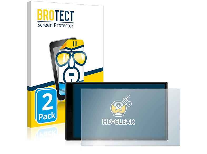 DriveSmart BROTECT Schutzfolie(für Garmin 2x klare 65)