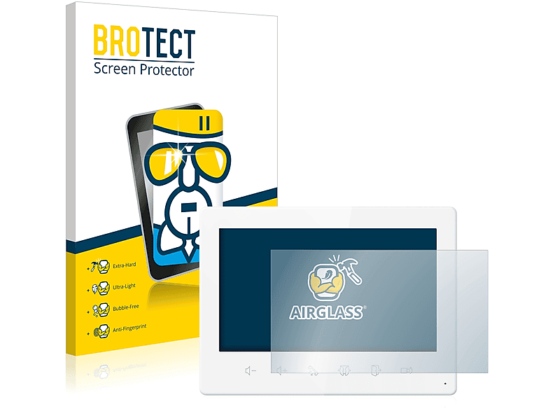 BROTECT Airglass klare Schutzfolie(für Hikvision DS-KH1200 (Innenstation))