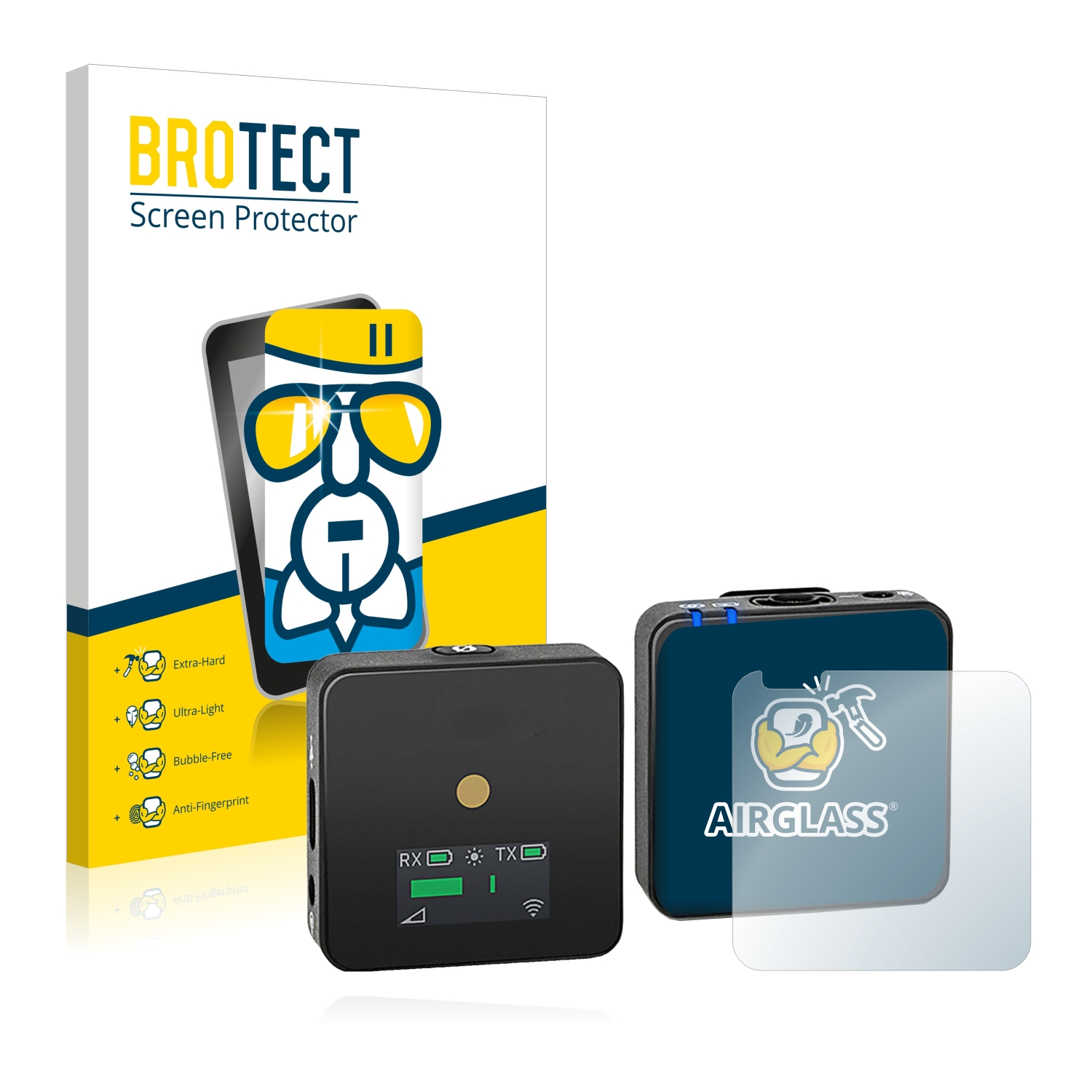 BROTECT Airglass Schutzfolie(für II) klare GO Rode Wireless