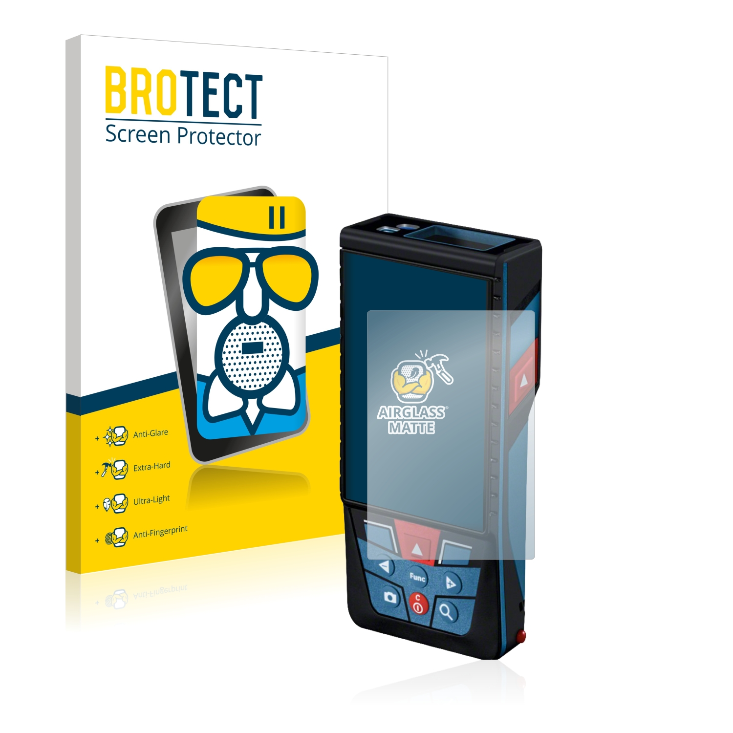 BROTECT Airglass matte Schutzfolie(für Bosch 150-27c) GLM