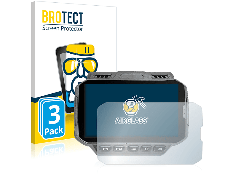 BROTECT 3x Airglass klare Schutzfolie(für Conker WC4) | Schutzfolien & Schutzgläser