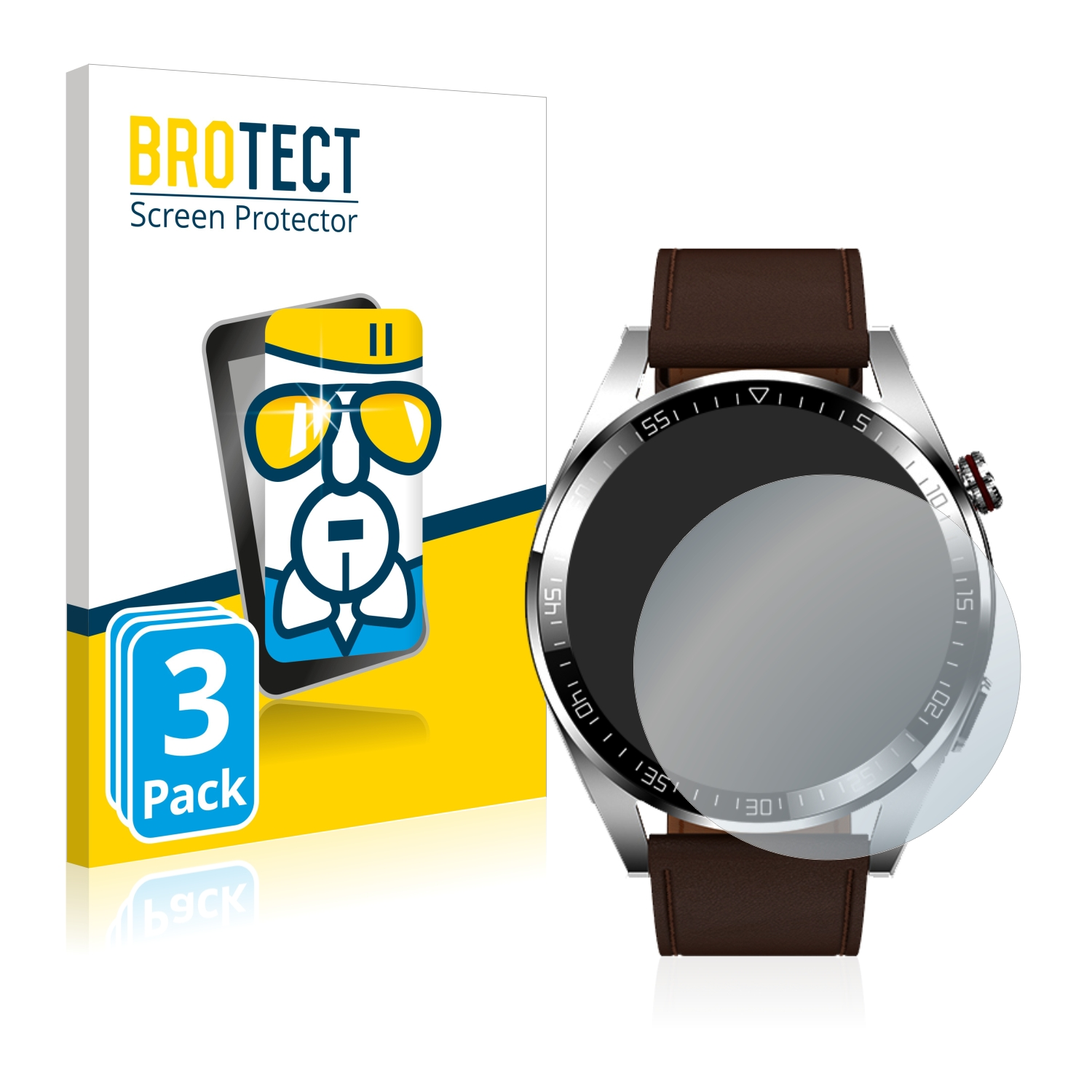 BROTECT 3x Airglass klare Stratos Vwar Pro) Schutzfolie(für 2