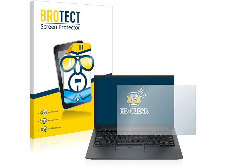 BROTECT klare Schutzfolie(für Lenovo ThinkPad E14 (4. Gen.))