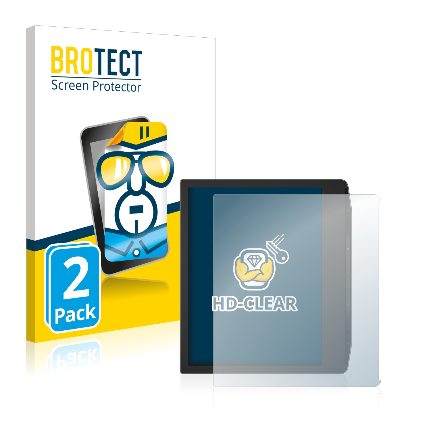 BROTECT 2x klare Schutzfolie(für PocketBook Viva)