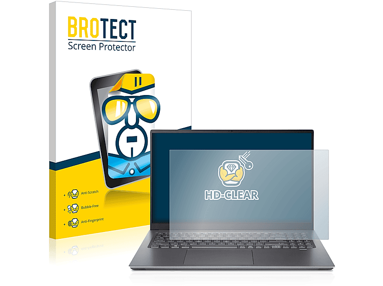 BROTECT klare Schutzfolie(für Acer Swift X SFX16-51G) | Pflege & Schutz
