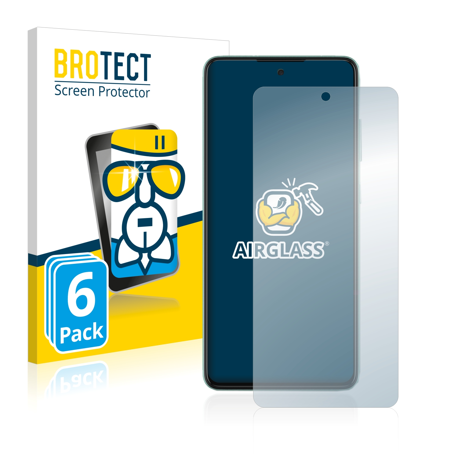 Galaxy klare A52) Samsung Airglass Schutzfolie(für BROTECT 6x