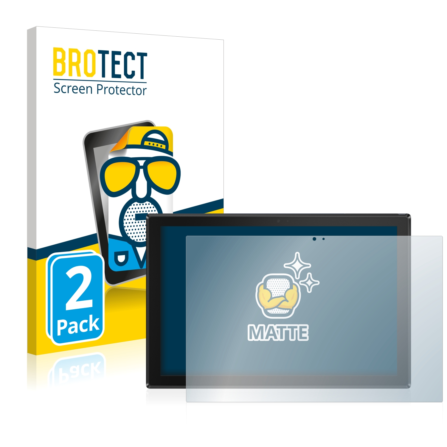 BROTECT 2x matte ExpertBook ASUS Detachable) B3 Schutzfolie(für