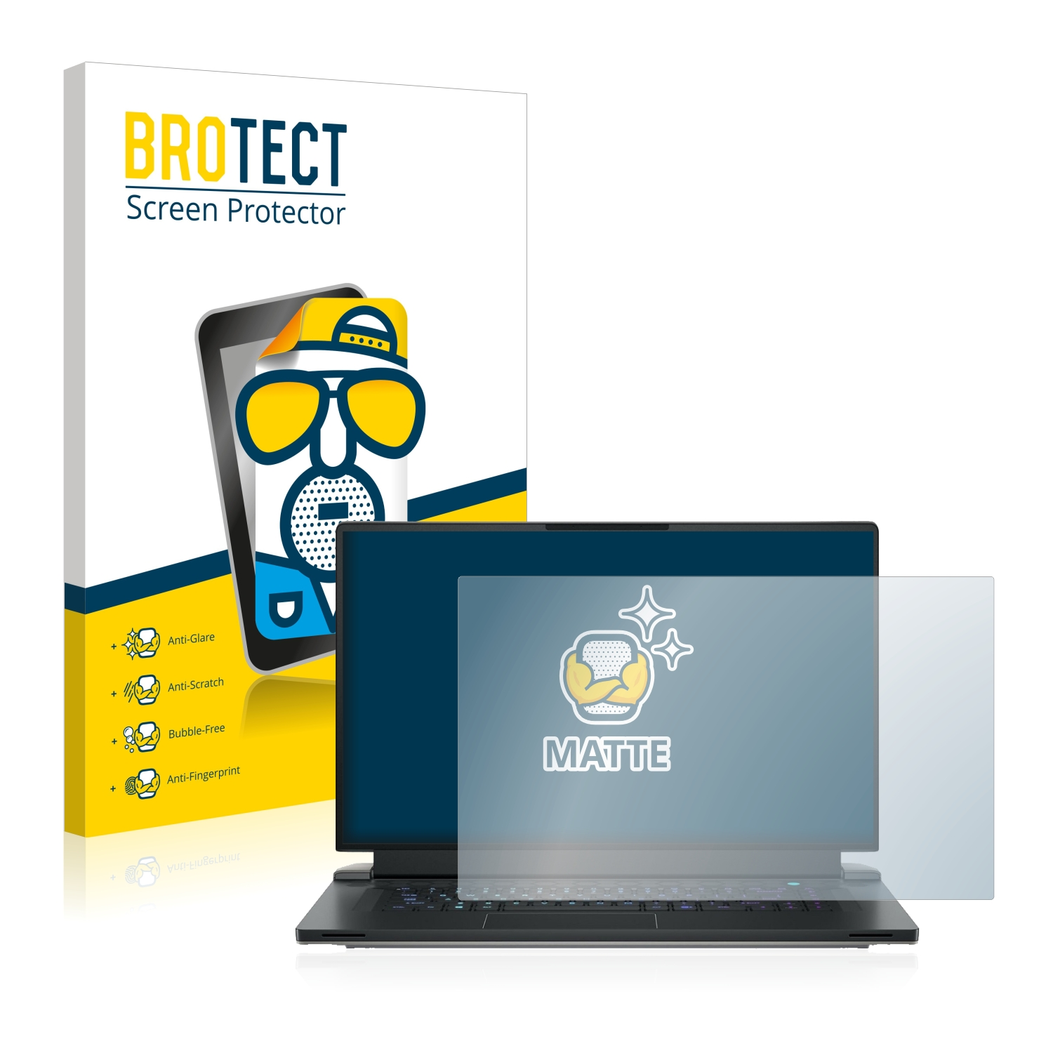 BROTECT matte Schutzfolie(für Dell Alienware X17)