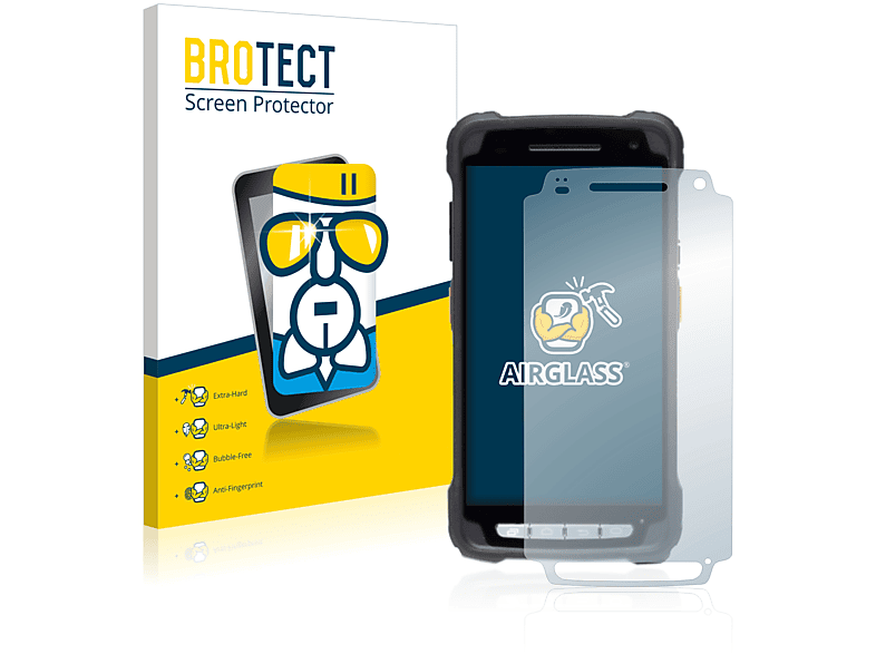 BROTECT Airglass klare Schutzfolie(für Janam XT3)