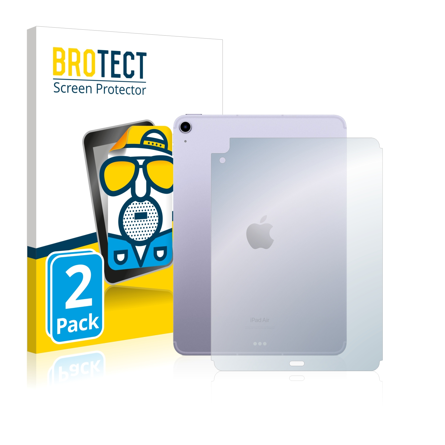 Apple 2022 Air Cellular Schutzfolie(für BROTECT WiFi (5. iPad 5 Gen.)) 2x matte