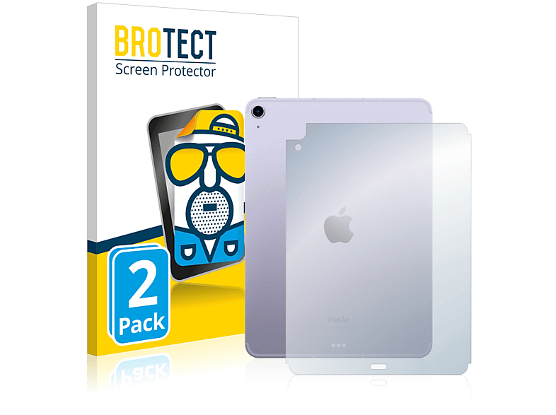 BROTECT 2x matte Schutzfolie(für Apple iPad Air 5 WiFi Cellular 2022 (5. Gen.))