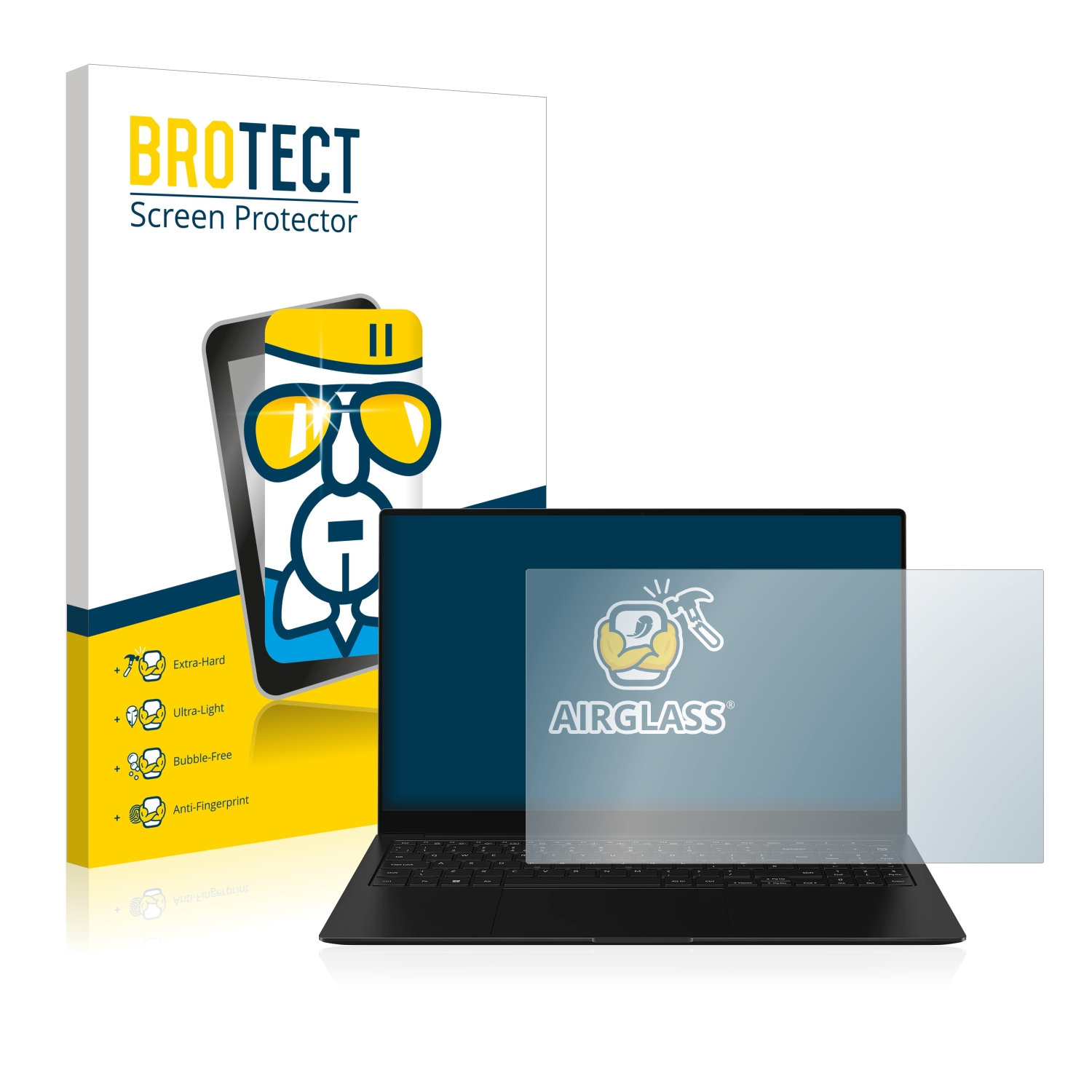BROTECT Airglass klare Pro Samsung Schutzfolie(für Book2 15\