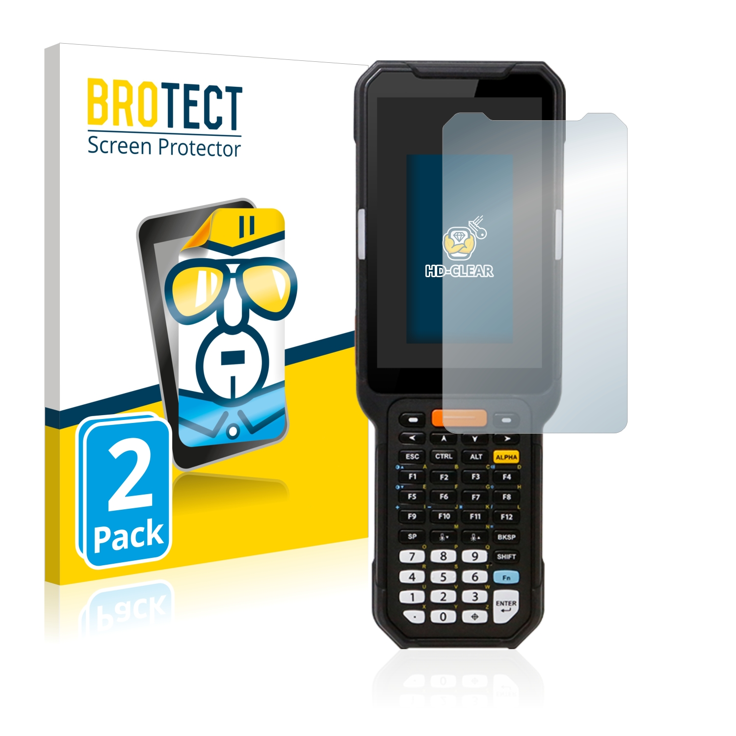 klare PM451) Point Schutzfolie(für BROTECT 2x Mobile