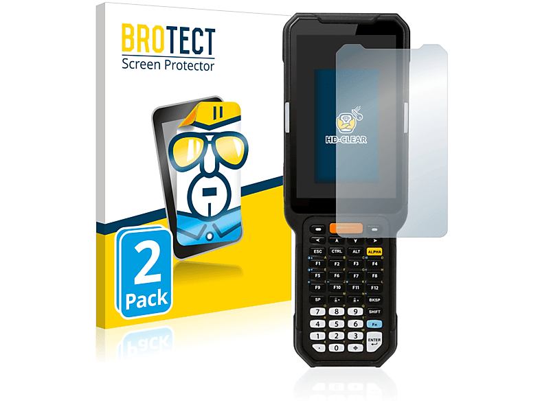BROTECT 2x klare Schutzfolie(für Point PM451) Mobile