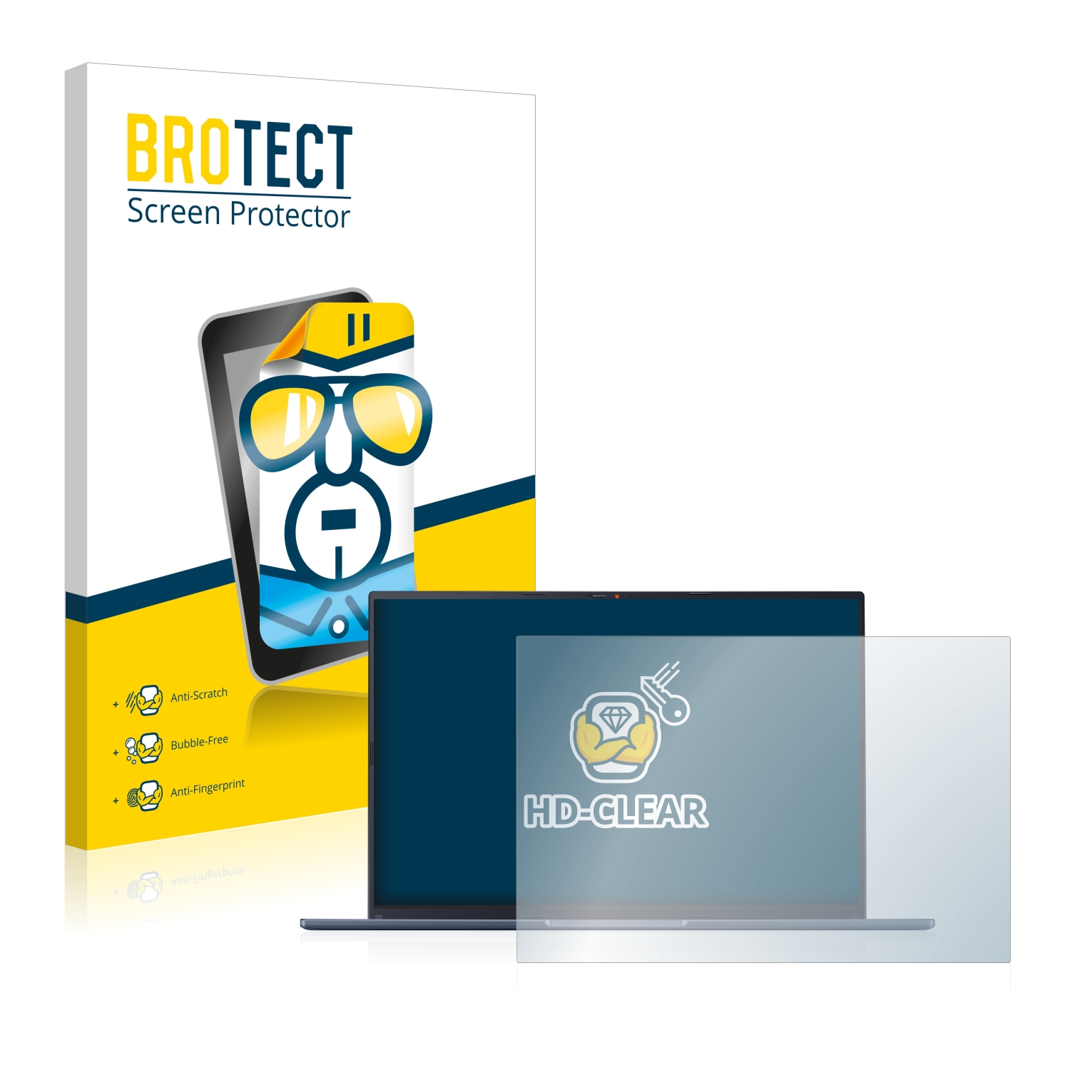 BROTECT ASUS Schutzfolie(für Vivobook 16X OLED) klare