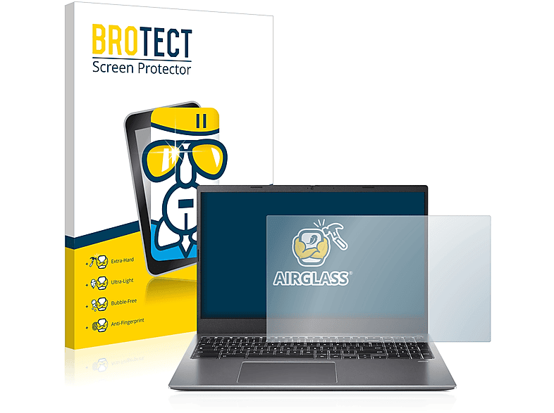 BROTECT Airglass klare Schutzfolie(für Acer 515) Chromebook