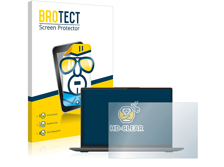 Brotect Pellicola Protettiva Per Lenovo Tab 2 A7-20 (2 Pezzi): Protezione Schermo Trasparente, Anti-Impronte, Made In Germany - 3