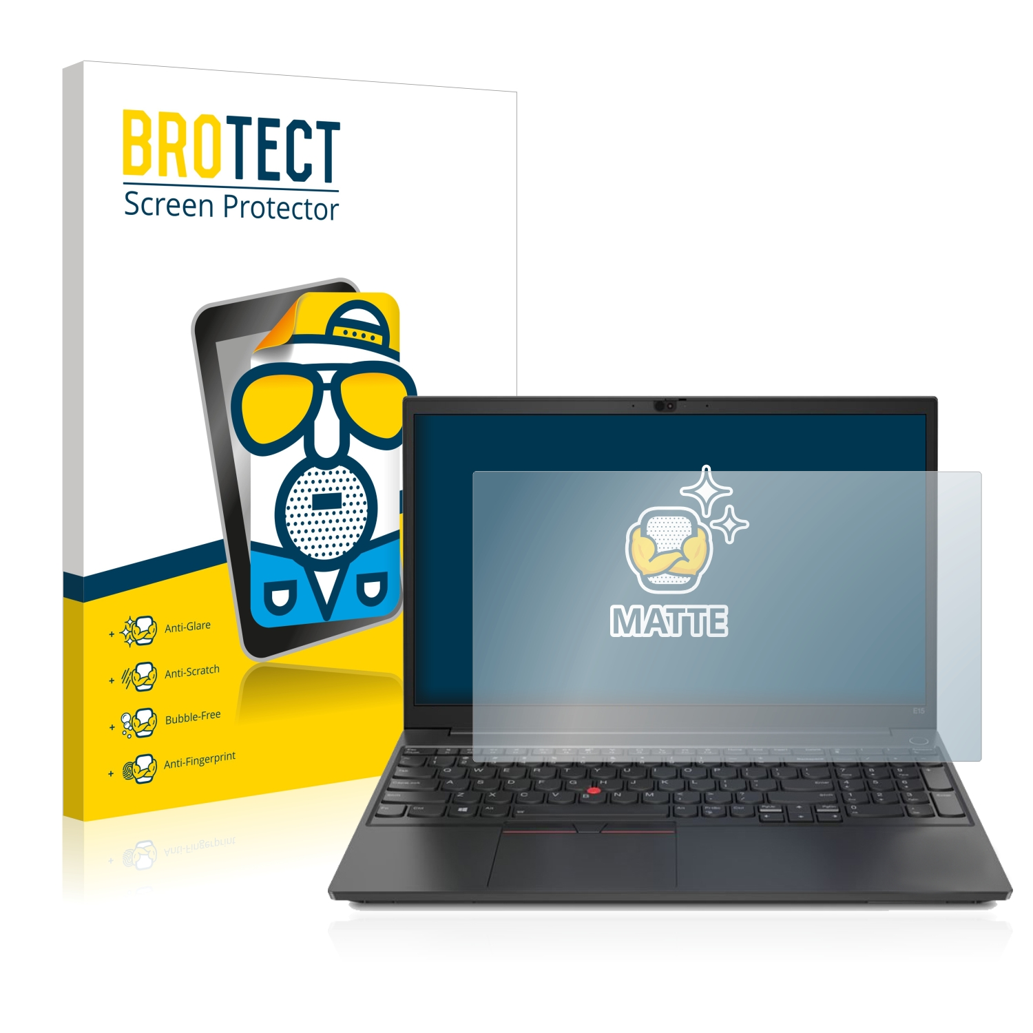 E15) Schutzfolie(für ThinkPad Lenovo matte BROTECT