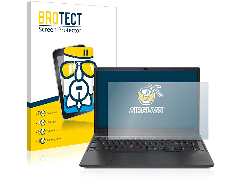 BROTECT Airglass klare Schutzfolie(für Lenovo ThinkPad E15)