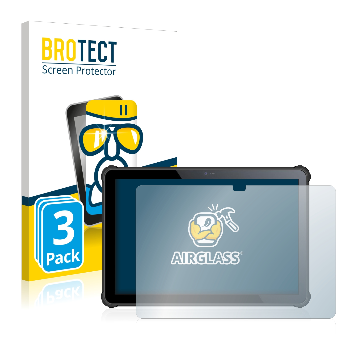 Oukitel RT2) BROTECT 3x Schutzfolie(für Airglass klare