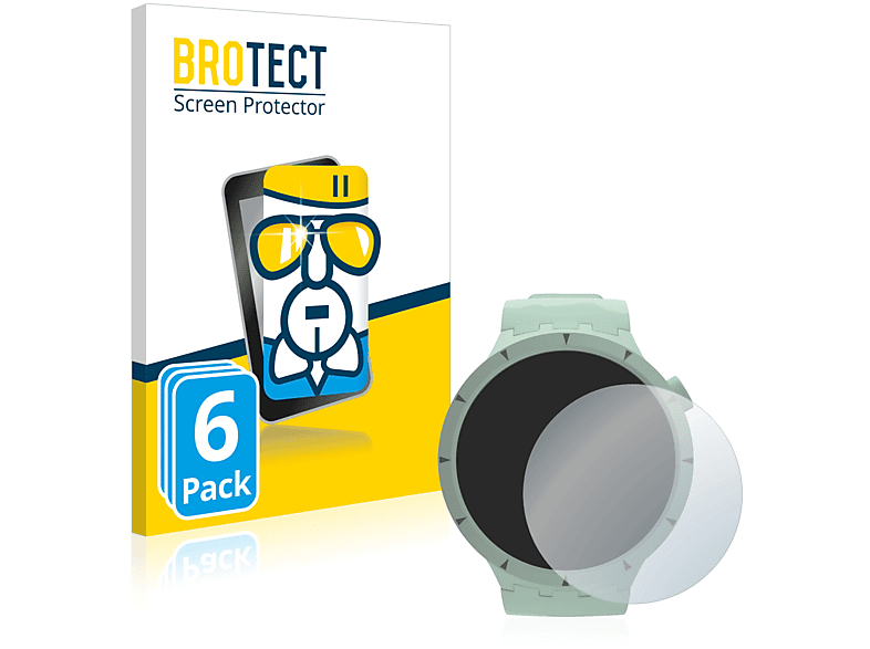Bold klare Big Schutzfolie(für 6x BROTECT Airglass Bioceramic) Swatch