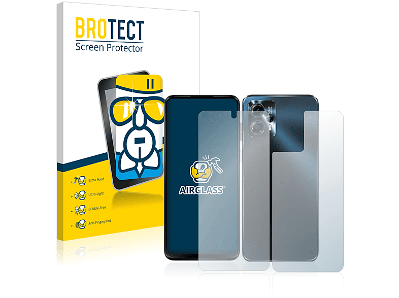 BROTECT Airglass klare Schutzfolie(für Motorola Moto G13)