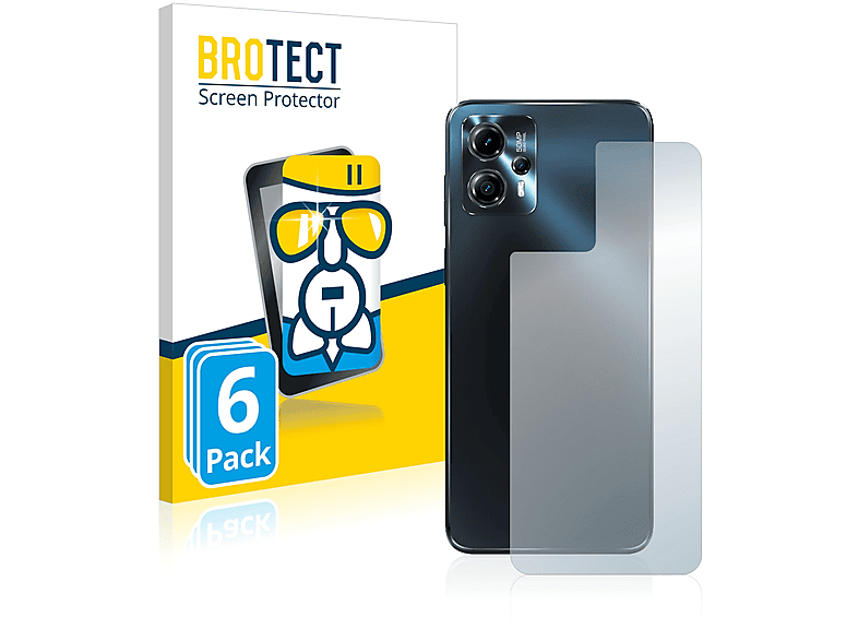 6x Motorola Schutzfolie(für G13) BROTECT klare Moto Airglass