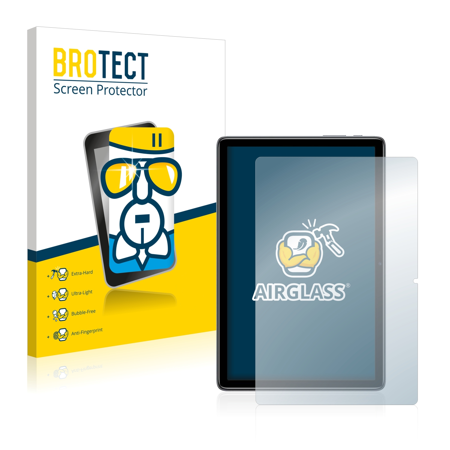 Airglass T10) BROTECT Schutzfolie(für klare Doogee