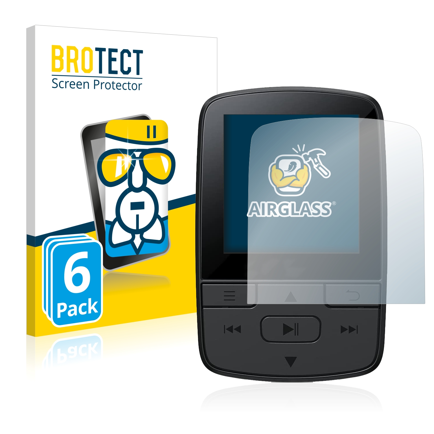 Airglass klare YM03) BROTECT Schutzfolie(für YOTON 6x