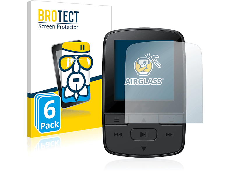 BROTECT 6x Airglass klare Schutzfolie(für YOTON YM03)