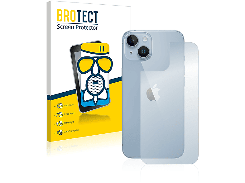 BROTECT Airglass matte Schutzfolie(für Apple iPhone 14)