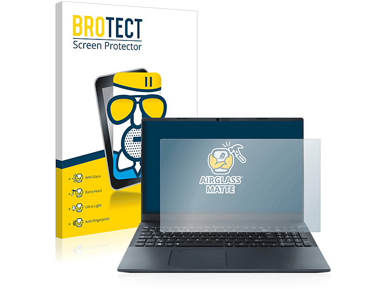 BROTECT Airglass matte Schutzfolie(für Dynabook Tecra A50-K) | Pflege & Schutz