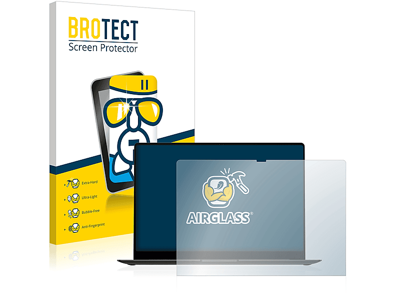 BROTECT Airglass klare Schutzfolie(für Samsung Galaxy Book3 Pro 16\