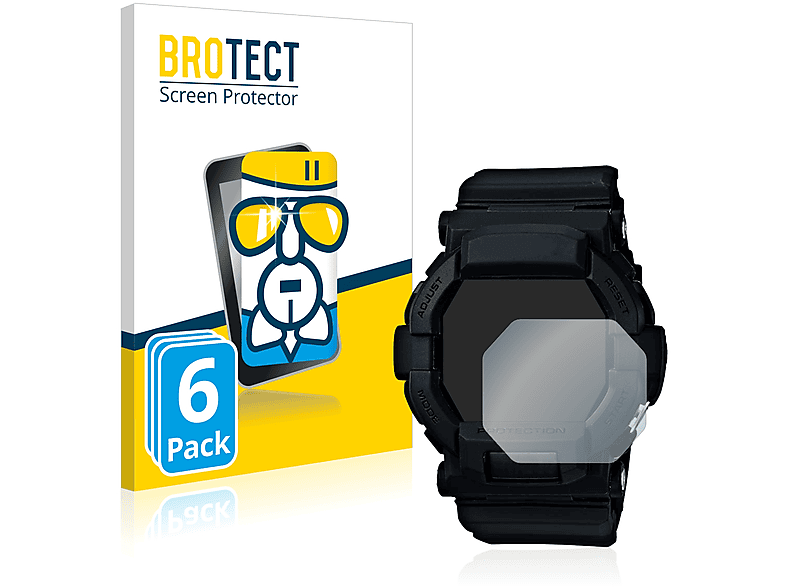 BROTECT 3er Pack Schutzglas Für Casio G-Shock GBD-H1000 – 9H Härte, Anti-Fingerprint, Made In Germany