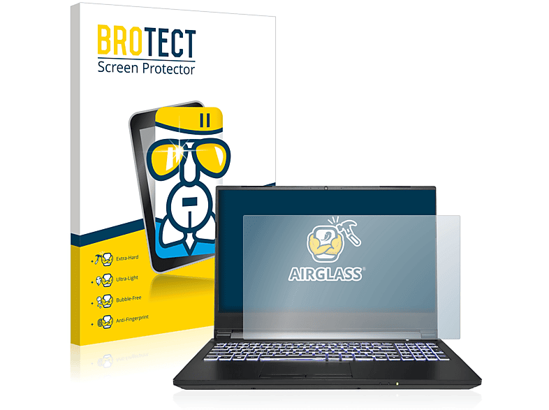 BROTECT Airglass klare Schutzfolie(für Gigabyte A5 K1-BAU2150SB)
