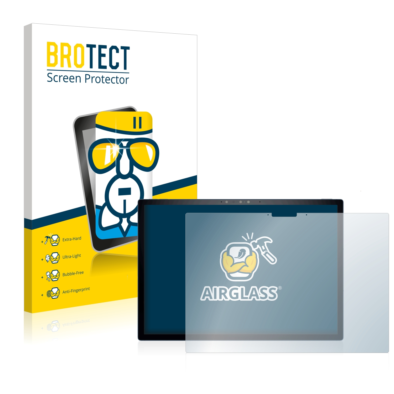 BROTECT Airglass klare Schutzfolie(für Dell 2-in-1) XPS 9315 13
