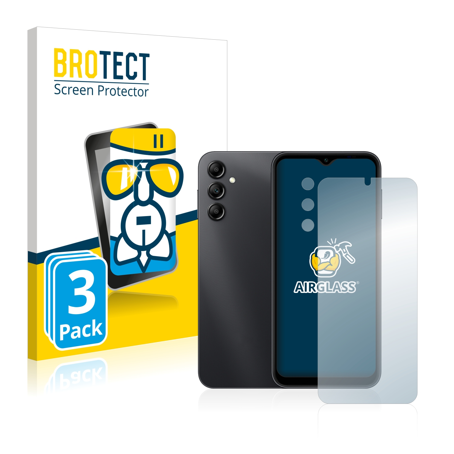 A14 Schutzfolie(für klare Samsung Airglass Galaxy 5G) BROTECT 3x