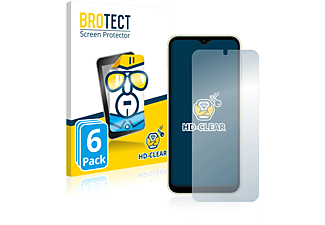BROTECT 6x klare Schutzfolie(für Samsung Galaxy A14 5G)
