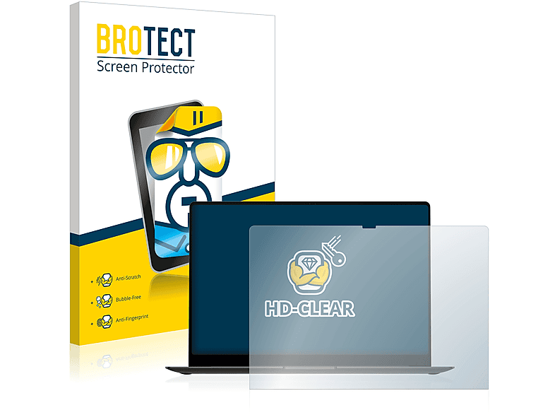 BROTECT klare Schutzfolie(für Samsung Galaxy Book3 Pro 16\