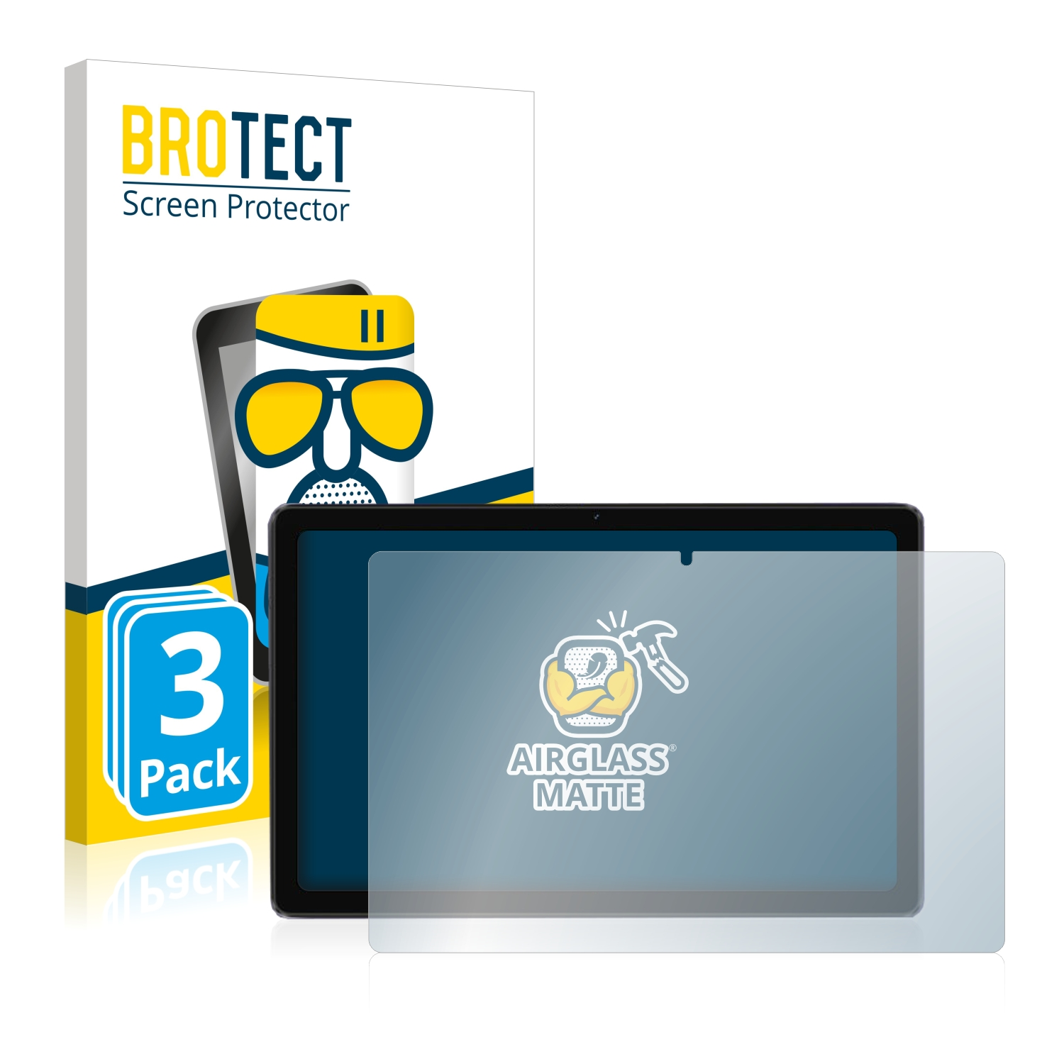 3x 50 BROTECT Airglass iPlay Alldocube matte Pro) Schutzfolie(für